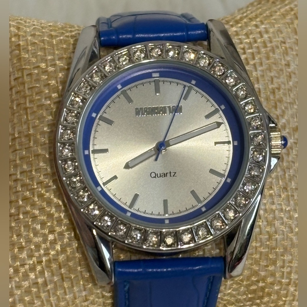 (151)Croton Stainless Steel Watch Caseback with Brushed Silver Finish